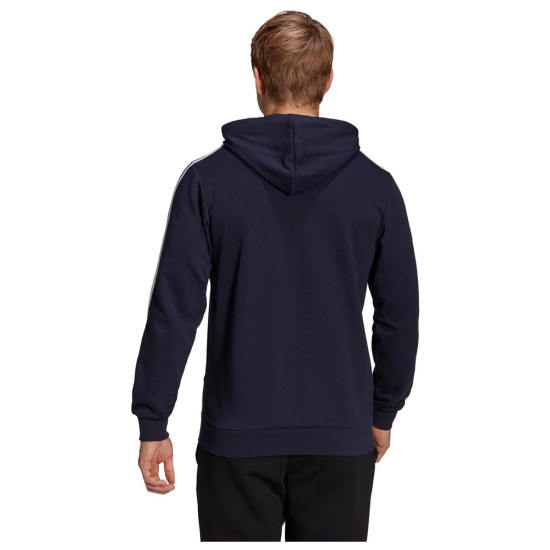 Adidas Ανδρικό φούτερ Essentials French Terry 3-Stripes Hoodie